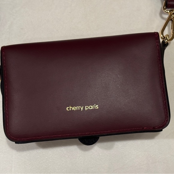 Cherry Paris Philomene Bag Bordeaux color - Picture 3 of 7